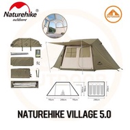 Naturehike Village 5.0 Tent เต๊นท์ครอบครัวขนาด 3-4 คน อลูมินัมอัลลอย