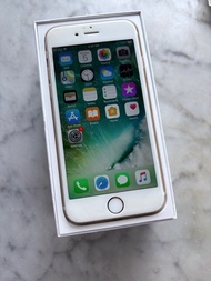 iPhone 6  金色 整體非常👍🏻新淨 🩵🩵🩵🩵🩵 電池有94%  ⚡️⚡️健康度 💡💡螢幕顯示正常👍🏻 極少用🫶🫶 原裝機 ‼️ 斷捨離 💕 🈹不議價 🈹 No Bargain 非誠勿擾，不要殺