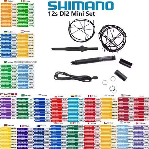 Shimano Di2 Parts 12s Mini Groupset TL-EW300 EW-EC300 SD300 Sets For Road Bike R7170 R8170 R9270 Gro