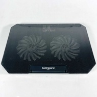 JKMLLCM Cooling Pad Laptop Cooling Fan 2 Fans 17 Inch - Q100