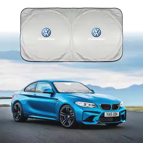 Car Windshield Sun Shade Visor UV Protection Shield For VW Scirocco Polo T5 Passat b6 Golf mk5 Tigua