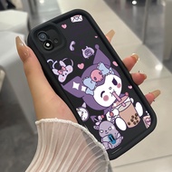 Case For Realme C20 C20A C11 2021 Narzo 50I Rabbit Phone Drinking Milk Tea Silicone Shockproof