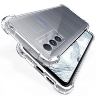 Luxury Shockproof Clear Hard Case compatible For Samsung Galaxy S20 FE S21 FE S21 Plus Ultra S22 Plus Ultra S22 FE S20FE S21FE + Transparent Shockproof TPU Case Cases Covers
