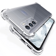 Luxury Shockproof Clear Hard Case compatible For OPPO A15 A15S A16 A16K A16E A74 A76 A94 A96 A77 5G 