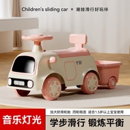 [in stock] New children's scooter1-3Balance Bike Baby Stroller Baby Scooter Walker Four-Wheeler GPLF