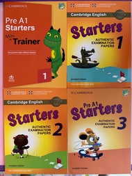 全新 劍橋英文試題 Cambridge English Starters, Movers, Flyers Authentic Examination Papers