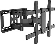 Tv Wall Bracket Tv Bracket Universal Tv Stand Mount 40inch Wall Telescopic Rotating Display Stand Embedded In The Fold 80kg Load Bearing (50-80inches,black)