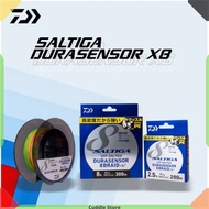 Senar PE X8 Daiwa Saltiga Durasensor 200m / 300m Multicolor