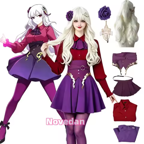 Game FGO Fate Grand Order FSF Ishtar Cosplay Costume Dress Shirt Skirt Prop Wig Full Set Halloween P