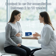 Women Pregnancy Consultation between 2 to 10 weeks