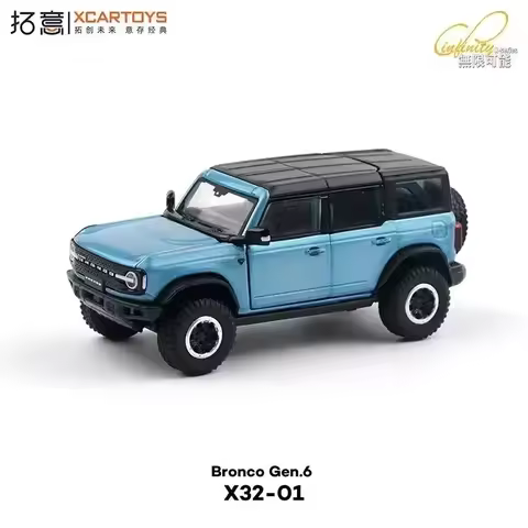 X32-01 Xcartoys 1:64 Gen.6 Bronco Alloy Vehicle Car Model