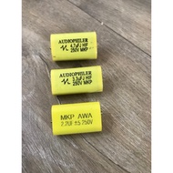 Audiophiler MKP 1uF, 2.2uF, 3.3uF, 4.7uF 6.8uF 250V