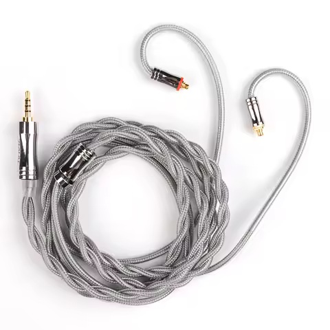 NICEHCK JIALAI JLY3 HiFi IEM Earphone Upgrade Cable Silver Plated OCC 3.5/2.5/4.4mm MMCX/QDC/2Pin Fo