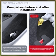 Car Door Emergency Handle Manual Door Release Extended Back Release Handle Safety Pull Rope Emergenc