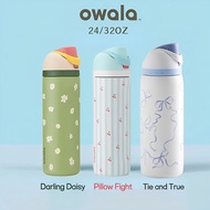 100% ORIGINAL Owala FreeSip 24/32oz Insulated Stainless-Steel Water Bottle-BuLimited Edition
