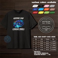 Baju kaos anak channa barca unisex / t-shirt anak channa barca murah