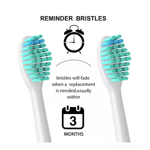 4PC/8PC Replacement Toothbrush Heads for Pro Results HX6942 HX6530 HX9340 HX6930 HX6950 HX6710 HX914