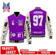 JAKET VARSITY Varsity  BTS KOREA varsity jungkook MLB NBA Jacket Baseball JAKCET VARSITY BASEBALL ML