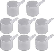63 mL Plastic Measuring Packaging Scoop (= 63 cc/ = 4.26 tablespoon/ 2-1/8 fl oz), Short Handle - to