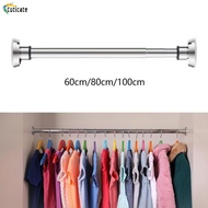 [Szlinyou1] Telescopic Clothing Rod, Adjustable Closet Rod, Curtain Rod Clothes Hanger, Extendable Wardrobe Pole for Cabinets Bathroom