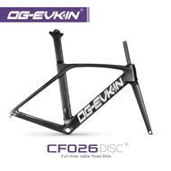 OG-EVKIN AERO Carbon Road Bike Frame Disc Brake Full Inner Cable BB86 700C x 28C CF-026