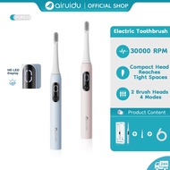 Airuidu Pure20 Electric Toothbrush 30000 RPM 4 Modes 2-Min Timer (BASS Method) Ultra Quiet Portable