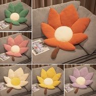 Maple Leaf Pillow Flower Pillow Bedside Petal Sofa Living Room Cushion Bed Bay Window Decoration Ornaments Self-healing Female