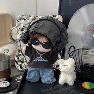 20cm cm Baby Clothes Cotton Doll Clothes Non-Attribute Doll Hat Set Doll Replacement Clothes Doll Cl