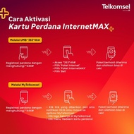 Di jual Kartu Perdana Telkomsel - InternetMAX Hingga 70Gb / 30 Hari