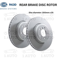 HELLA PAGID GERMANY REAR BELAKANG BRAKE DISC ROTOR BMW F30 316i 318i LCI 320i 320d F32 420i F22 COUP