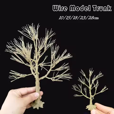 1-10PCS Model Wire Tree Trunk Making Model Tree Material Fine Miniature Tree Model Train Layout 10cm