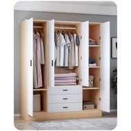 Solid Wood Wardrobe Storage Cabinet Wardrobe With Drawers Wardrobe Cabinet Small Wardrobe