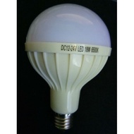 Spot 18W LED Bulb Light (Cool White) Battery DC 12V - 24V E27 For Boat/Truck/Solar