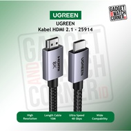 UGREEN HDMI Cable 2.1 8K 60hz 4K 240Hz 165Hz 144Hz 120Hz 48Gbit/s High Speed HDR eARC - 25914