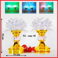 [1 bag] Super Beautiful Color-Changing Worship Light - A Very Durable led Altar Decoration Worship Light, Using Plug Wire - TC15cm - Altar Lamp