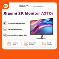 Xiaomi 2K Monitor A27Qi (27") - 1080P FHD Resolution | 100Hz High Refresh Rate - Original MI Malaysi