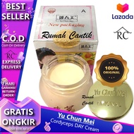 Yu Chun Mei Original Krim Siang Cordyceps Day Cream BISA COD BAYAR DI TEMPAT RUMAH CANTIK Paket Perawatan Kecantikan Beauty Skin Care Krim Pagi Cordyseps Krim Cordy Graceful ORI IMPORT TAIWAN Krim Wajah Glowing Cerah Bersinar Anti Jerawat