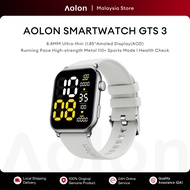Aolon GTS 3 Smart Watch Original 41mm AMOLED AOD WA Call 100+ Sports Mode IP68 Waterproof Health Che