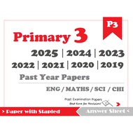 Primary 3 Full Year Exam Paper | 2025 / 2024 / 2023 / 2022 / 2021 /2020 / 2019 Practical Past Year P