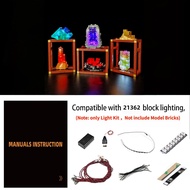 LYBMTWF LED Lighting Kit Compatible with Lego 21362 Mineral Collection building block (NOT Include T