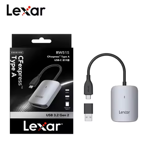 Original Lexar RW515 Professional USB 3.2 Gen 2 Type C CFexpress Type A Card Reader Support CFe A Ca