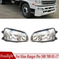 Headlight Assembly Car Front Head Light Fog Light For Hino Ranger Pro 500 700 Series FC FD GD FG FL 