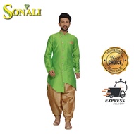 Sonali Men's Gold Dhoti Pant Indian Traditional Wear Pants Men Indian Style Pants - Q1519