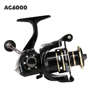 IPARTSEXPERT Deukio Reel Pancing Full Besi Ril Pancing Daiwa Ukuran 3000 Reel Pancing AC2000-AC7000 Alat Pancing Mini Reel Pancing 12KG Maksimum Tarikan 5.2:1 Kecepatan Tinggi Kumparan Logam Ikan Mas Reel Pancing Air Asin Reel Pancing untuk Putaran