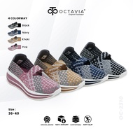 [ORIGINAL] OCTAVIA Women's Knit Wedges Slip-On Shoes OC-2310 Wedges Shoes Women Wedges Heels Wedges 
