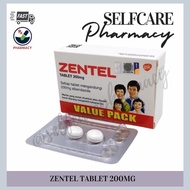(4'S) ZENTEL TABLET  200MG (UBAT CACING UNTUK DEWASA)