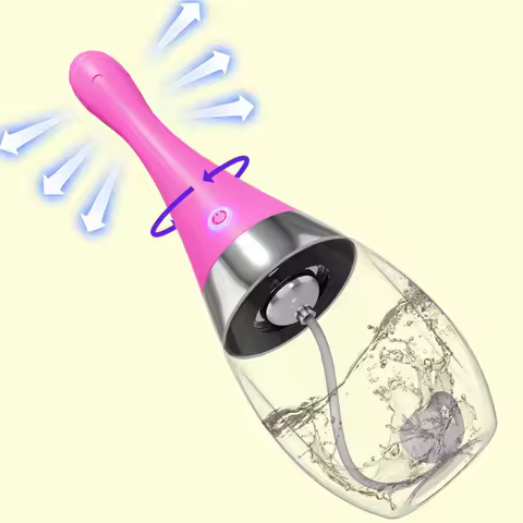 Anal Irrigator Enema Set Silicone Enema Bulb Colon Cleanser Anti Backflow Shower Irrigator Anal Clea