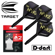 TARGET K FLEX DARTS FLIGHT-【 No.2/No.6】LUKE LITTLER THE NUKE K-Flex Integrated Dart Flights Shafts
