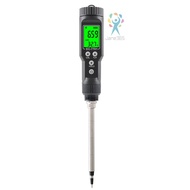 无 Lcd Soil Ec Temperature Compensation Soil Ec Tester Waterproof Probe Meter Waterproof Conductivity