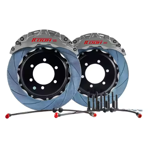 High Performance Private Label DR6 Six Piston Brake Caliper Kit for BMW E90 E92 E93